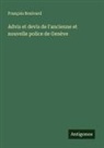 François Bonivard - Advis et devis de l'ancienne et nouvelle police de Genève