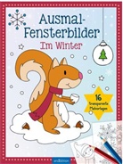 Marlit Kraus - Ausmal-Fensterbilder - Im Winter