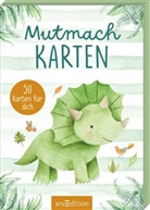 Mutmachkarten - Dino (Aquarelloptik)