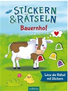 Sabine Sauter - Stickern & Rätseln - Bauernhof