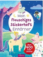Sarah Dietz - Mein flauschiges Stickerheft - Einhörner