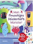 Sarah Dietz - Mein flauschiges Stickerheft - Monster