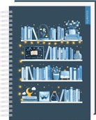 Dan Lin - myNOTES Papeterie: Ringbuch Bücherregal