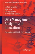 Kanadpriya Basu, Kanadpriya Basu et al, Romit S Beed, Saptarsi Goswami, Sajal Saha - Data Management, Analytics and Innovation