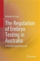 Michelle de Souza - The Regulation of Embryo Testing in Australia