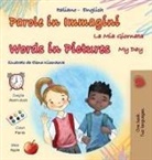 Kidkiddos Books - Words in Pictures - My Day (Italian English Bilingual Children's Book)