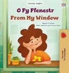 Kidkiddos Books, Rayne Coshav - From My Window (Welsh English Bilingual Kids Book)