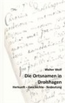 Walter Wolf - Die Ortsnamen von Drolshagen