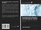 Linda Gouissem - Incorporación directa y concentrada de CaCO3