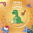 Valeria Issa - Ziehen - Aufklappen - Lernen: Dinosaurier