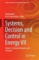 Vitalii Babak, Zaporozhets, Artur Zaporozhets - Systems, Decision and Control in Energy VII