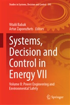 Vitalii Babak, Zaporozhets, Artur Zaporozhets - Systems, Decision and Control in Energy VII