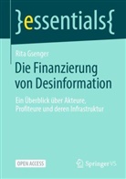 Rita Gsenger - Die Finanzierung von Desinformation