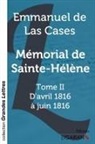 Emmanuel de Las Cases - Mémorial de Sainte-Hélène - Tome 2 (grands caractères)