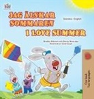 Shelley Admont, Kidkiddos Books, Danny Shmuilov - I Love Summer (Swedish English Bilingual Children's Book)