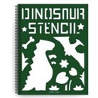 Wonder House Books - Stencil Book: Dinosaur