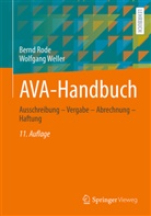 Bernd Rode, Wolfgang Weller - AVA-Handbuch