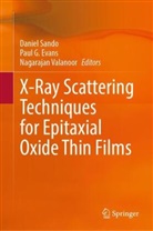 Paul Evans, Paul G. Evans, Paul G Evans, Daniel Sando, Nagarajan Valanoor - X-Ray Scattering Techniques for Epitaxial Oxide Thin Films