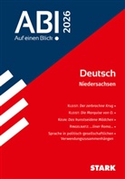 STARK Deutsch - Abi - Auf einen Blick! 2026 Niedersachsen