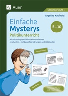 Angelika Kaufhold - Einfache Mysterys Politikunterricht 5-10
