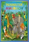 Josef Mickey Müller - Dschungeltiere Malbuch