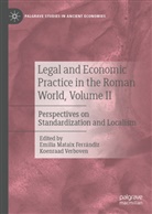Emilia Mataix Ferrándiz, Verboven, Koenraad Verboven - Legal and Economic Practice in the Roman World, Volume II