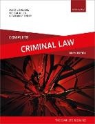 Allen Mischa, Derry Caroline, Loveless Janet - Complete Criminal Law