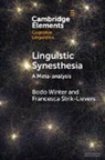 Francesca Strik-Lievers, Bodo Winter, Bodo (University of Birmingham) Strik-Liev Winter - Linguistic Synesthesia