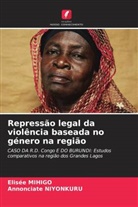 Elisée Mihigo, Annonciate NIYONKURU - Repressão legal da violência baseada no género na região
