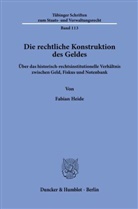 Fabian Heide - Die rechtliche Konstruktion des Geldes