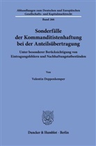 Valentin Deppenkemper - Sonderfälle der Kommanditistenhaftung bei der Anteilsübertragung