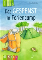 Annette Weber - Das Gespenst im Feriencamp - Lesestufe 3
