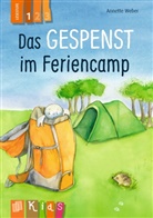 Annette Weber - Das Gespenst im Feriencamp - Lesestufe 1