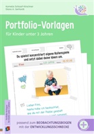 Diana A Gerhardt, Diana A. Gerhardt, Kornelia Schlaaf-Kirschner - Portfolio-Vorlagen für Kinder unter 3 Jahren