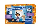 Meine Sticker + Karten + Box - Gruselspaß, m. 1 Beilage