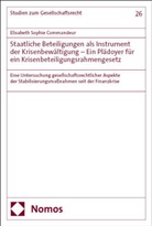Elisabeth Sophie Commandeur - Staatliche Beteiligungen als Instrument der Krisenbewältigung - Ein Plädoyer für ein Krisenbeteiligungsrahmengesetz