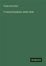 Théophile Gautier - Premières poésies, 1830-1845