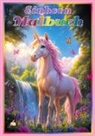 Josef Mickey Müller - Einhorn Malbuch für Mädchen ab 6 Jahren