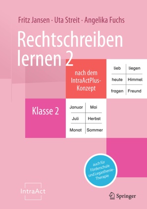 Angelika Fuchs, Fritz Jansen, Uta Streit - Rechtschreiben lernen 2 nach dem IntraActPlus-Konzept auch für Förderschule und Legasthenie-Therapie