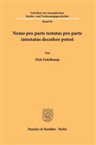 Dirk Erdelkamp - Nemo pro parte testatus pro parte intestatus decedere potest