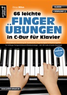 Elmar Mihm - 66 leichte Fingerübungen in C-Dur für Klavier
