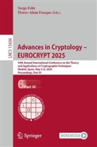 Serge Fehr, Fouque, Pierre-Alain Fouque - Advances in Cryptology - EUROCRYPT 2025