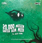 Jules Verne - 20.000 Meilen unter dem Meer, 2 Audio-CD (Hörbuch)