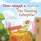 Kidkiddos Books, Rayne Coshav - The Traveling Caterpillar (Haitian Creole English Bilingual Book for Kids)