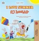 Shelley Admont, Kidkiddos Books, Danny Shmuilov - I Love Summer (English Amharic Bilingual Children's Book)