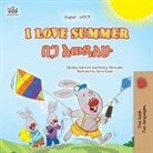 Shelley Admont, Kidkiddos Books, Danny Shmuilov - I Love Summer (English Amharic Bilingual Children's Book)