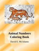 David E. McAdams - Animal Numbers Coloring Book