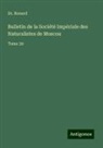 RENARD - Bulletin de la Société Impériale des Naturalistes de Moscou