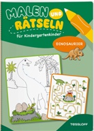 Nadja Schwendemann, Nadja Schwendemann - Malen und Rätseln für Kindergartenkinder. Dinosaurier