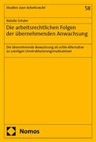Natalie Schuler - Die arbeitsrechtlichen Folgen der übernehmenden Anwachsung